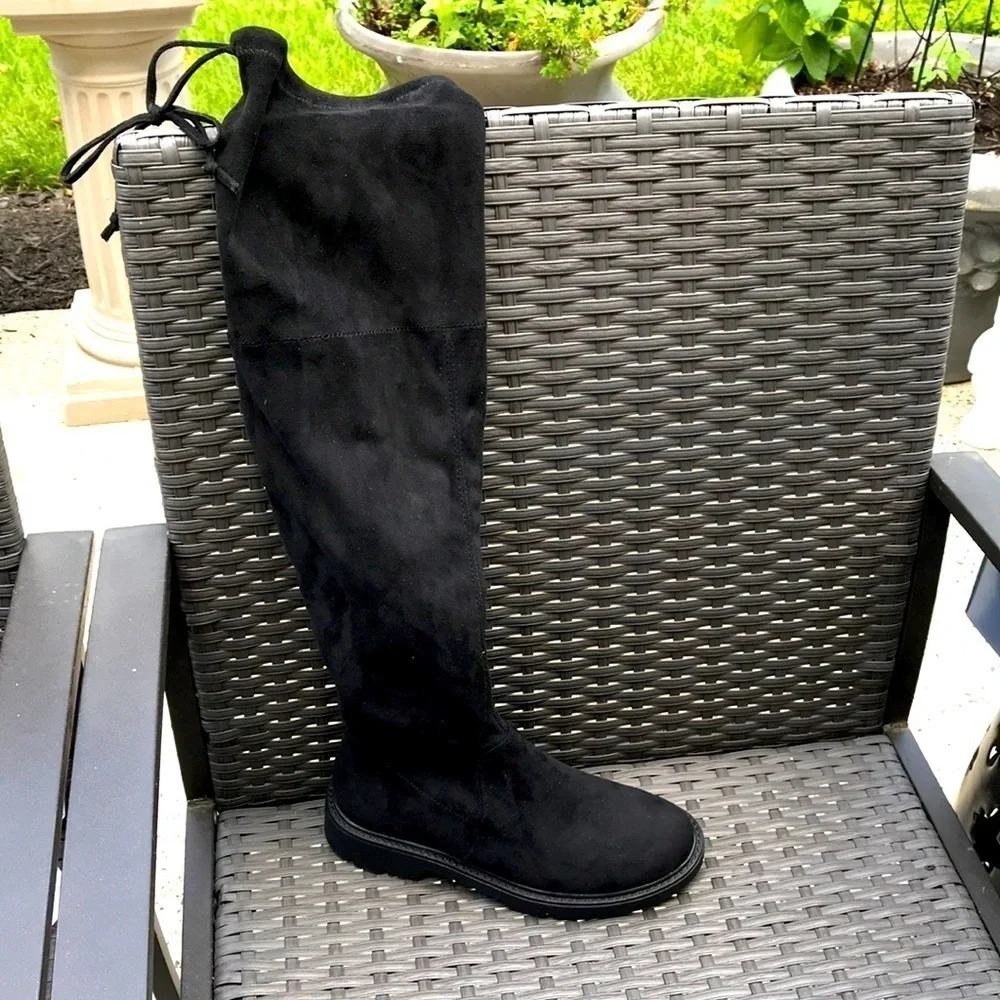 A new day Over the knee boots black nwt - Picture 3 of 9